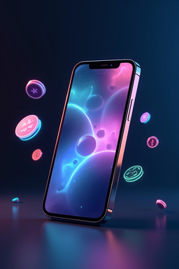 Smartphone mit Alf Casino App